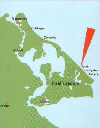 Lageplan Usedom